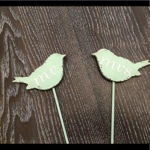 Me. And Mrs. cake topper